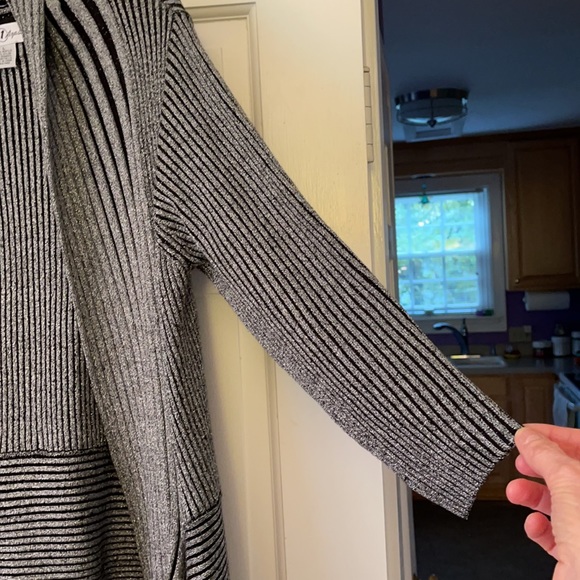 Once 1 Again Metallic Sweater Jacket - Picture 6 of 11